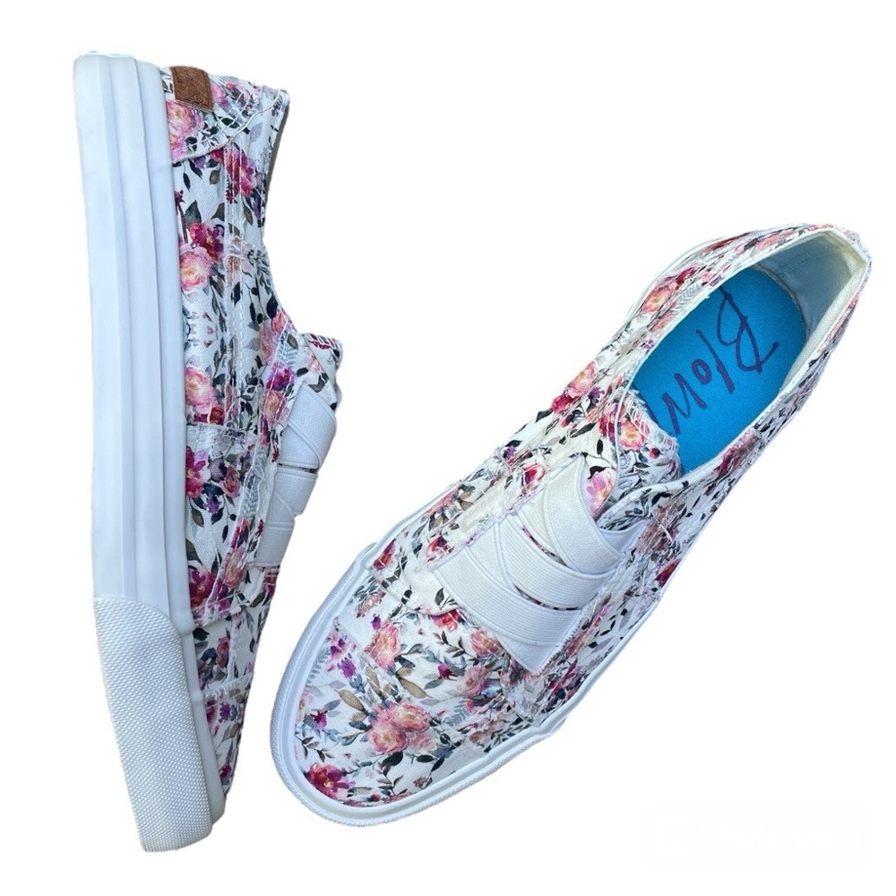 Blowfish Malibu: Marley Pink Floral Sneakers